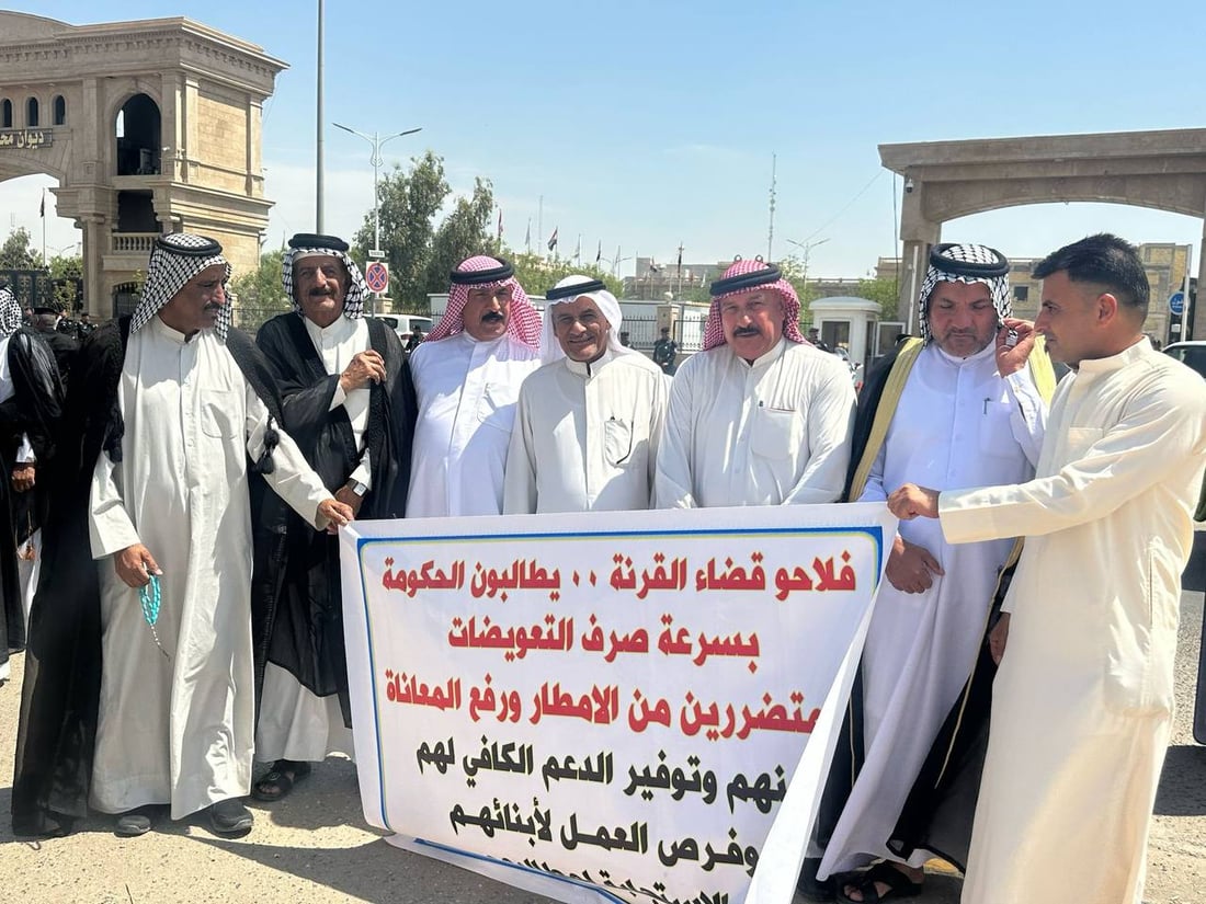 “حجي زايد لا تحجي”.. مشادة كلامية بين نائب محافظ البصرة وعدد من الفلاحين (فيديو)