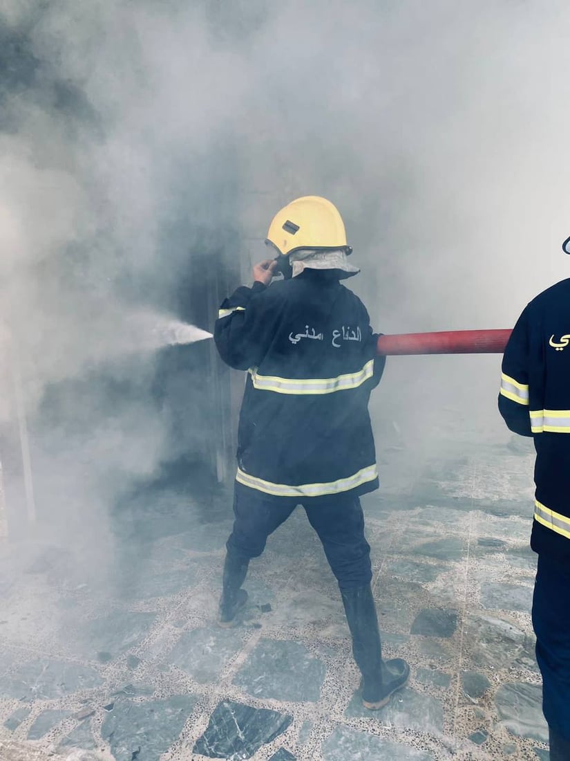 حتى المستمسكات لم تسلم.. شرارة “سبلت” أحرقت منزلاً في خان بني سعد (صور)