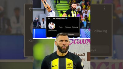 کەریم بنزیما ئینستاگرامەکەی ناچالاک کرد