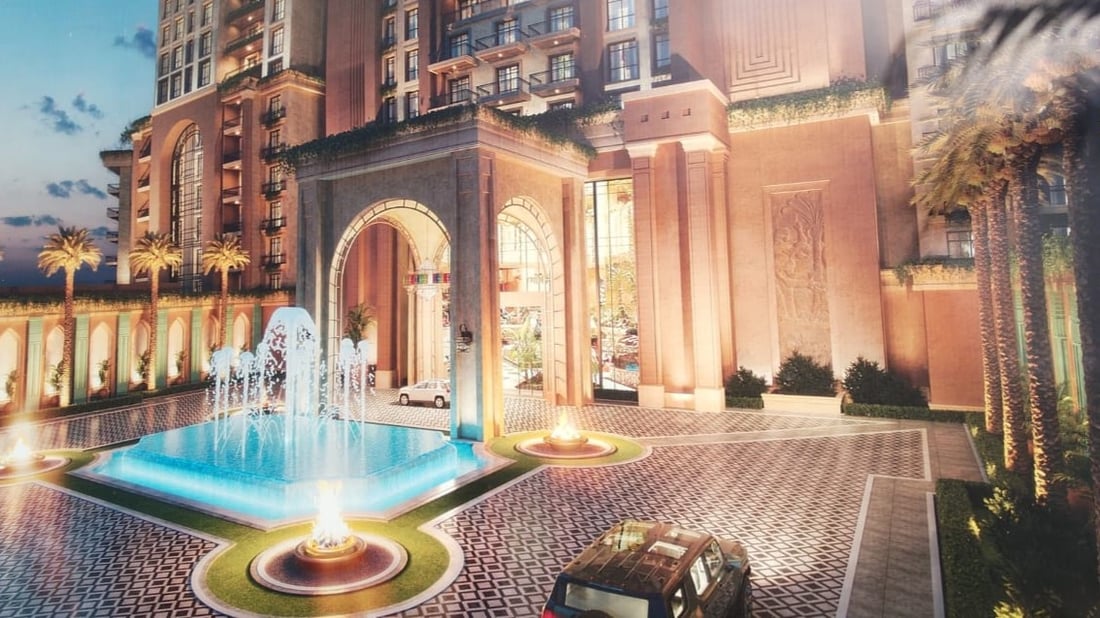 صور من تقدم العمل في منتجع “ريكسوس بغداد” داخل المنطقة الخضراء