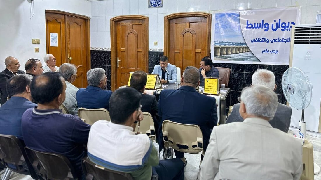 الكوت تحتفي بجيلين من الأدباء في أولى جلسات ديوان واسط الاجتماعي (صور)