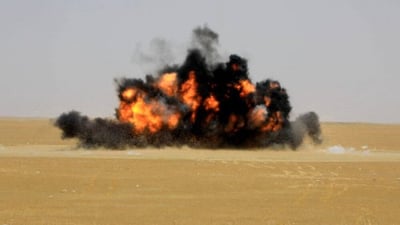 لا داعي للهلع الشرطة تفجر مخلفات حربية في المقبرة.. تنويه من شرطة النجف