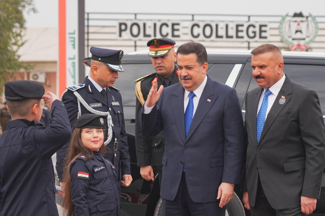 السوداني: صدام شوّه سمعة الشرطة.. اليوم نعيد بناء جهاز مهني