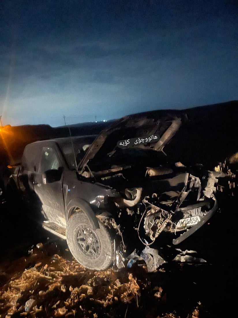 لە رێگای کۆیە بۆ هەولێر دوو ئۆتۆمبێل پێکیاندادا و 11 کەس برینداربوون