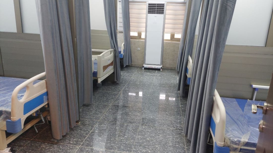 18 سريراً وأجهزة “أيكو”.. مستشفى بلد تفتتح ردهة الباطنية بعد توقف 4 سنوات (صور)