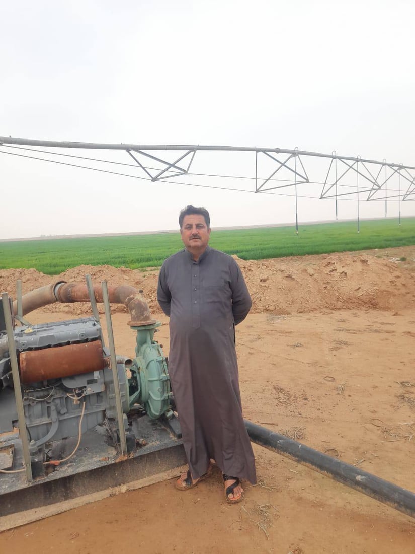 “أبو الجير” ليست صحراءً.. تجربة “صلاح” نجحت في الرمادي والمحاصيل وفيرة (صور)