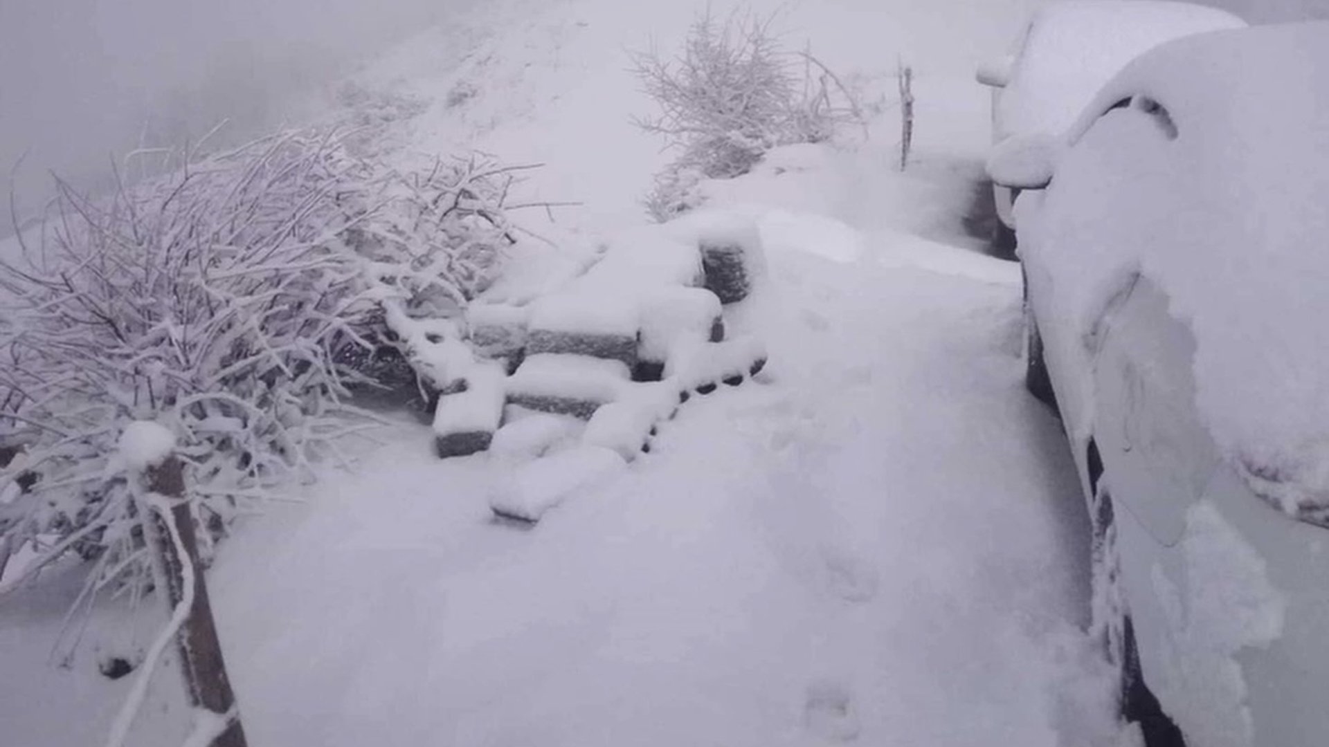 Snowfall disrupts traffic on critical route between Erbil’s Soran ...