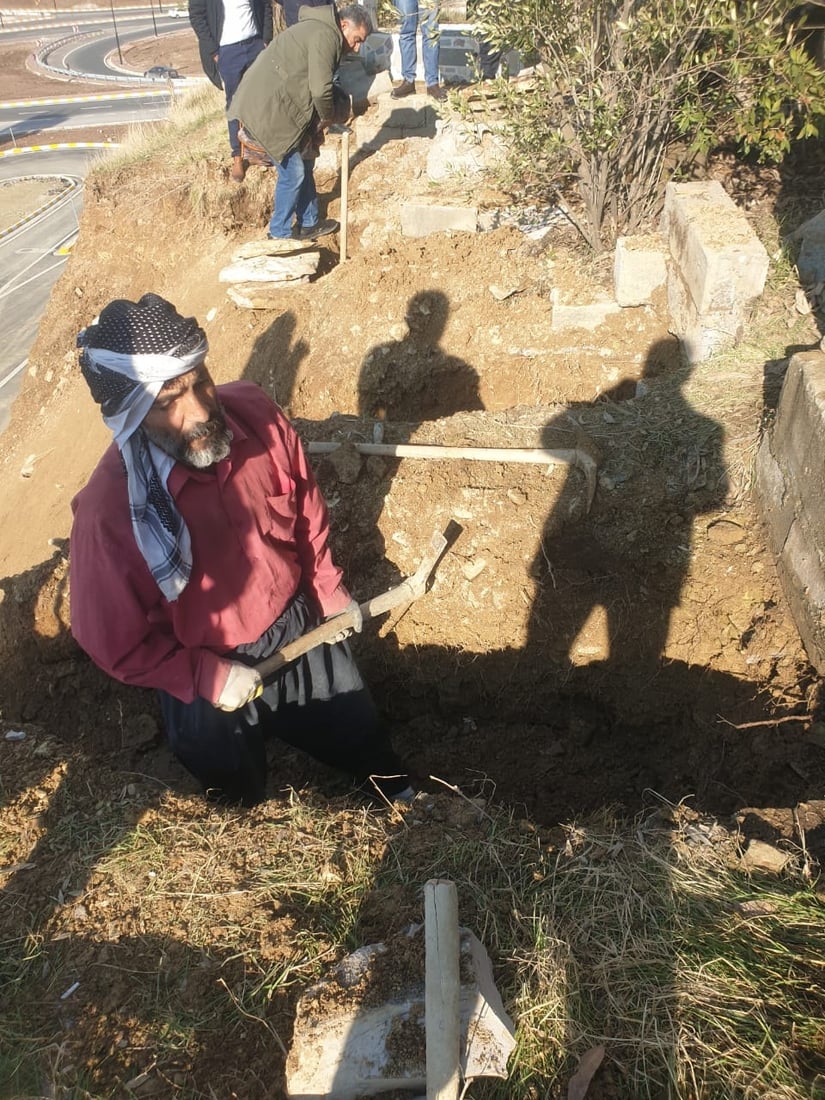 شارەوانی سلێمانی چوار قەبری لە گۆڕستانی ئابڵاخ گواستەوە