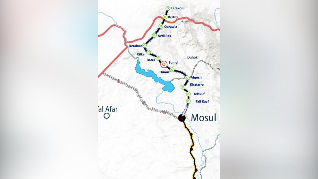 اقترحنا مساراً أقصر لكن بغداد تنصلت.. كردستان تنفي الاتفاق حول مسار طريق التنمية