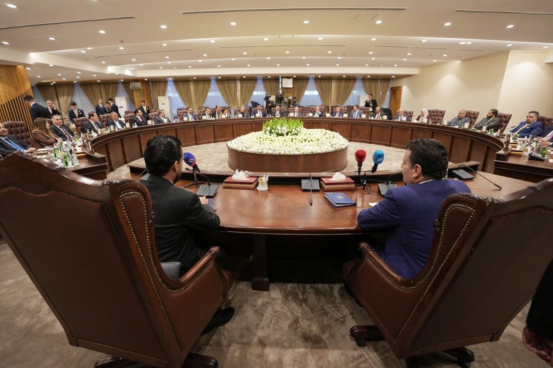 الحلبوسي يستقبل رئيس برلمان الأردن.. أنبوب العقبة على رأس المهام