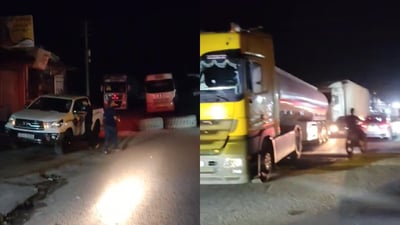 بەهۆی كەمیی كارەباوە هاوڵاتییان رێگایەكی سەرەكیان له تەقتەق داخست