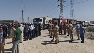 “محرومون من المكيفات”.. ناحية النيل تحتج مجدداً وتمنع دخول الكابسات (صور)