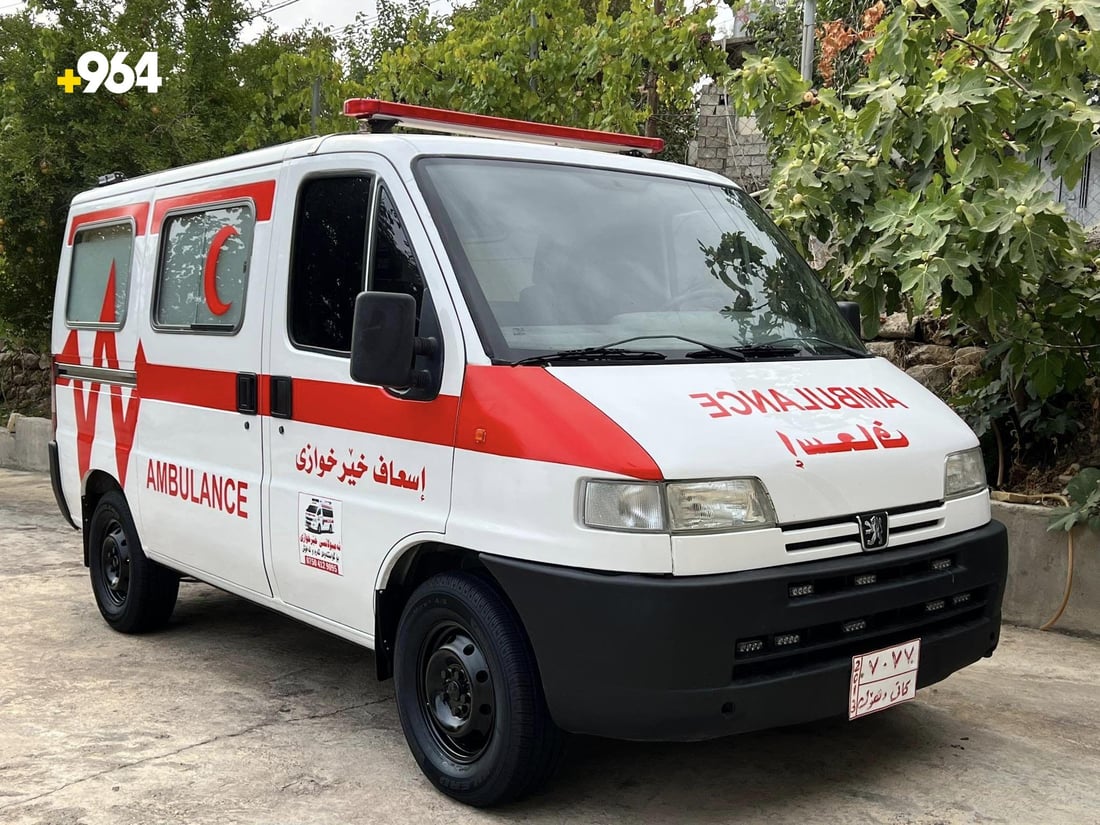 گه‌نجێكى شه‌قڵاوه‌ ئه‌مبوڵانسێك بۆ نه‌خۆشییه‌ كتوپڕه‌كان دابین ده‌كات