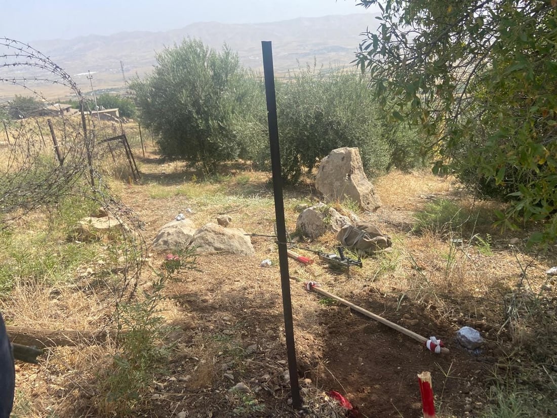 لە تەنیشت ماڵەکانی زرگوێز مین هەیە و پاکسازیش بە سەختی تێدەپەڕێ