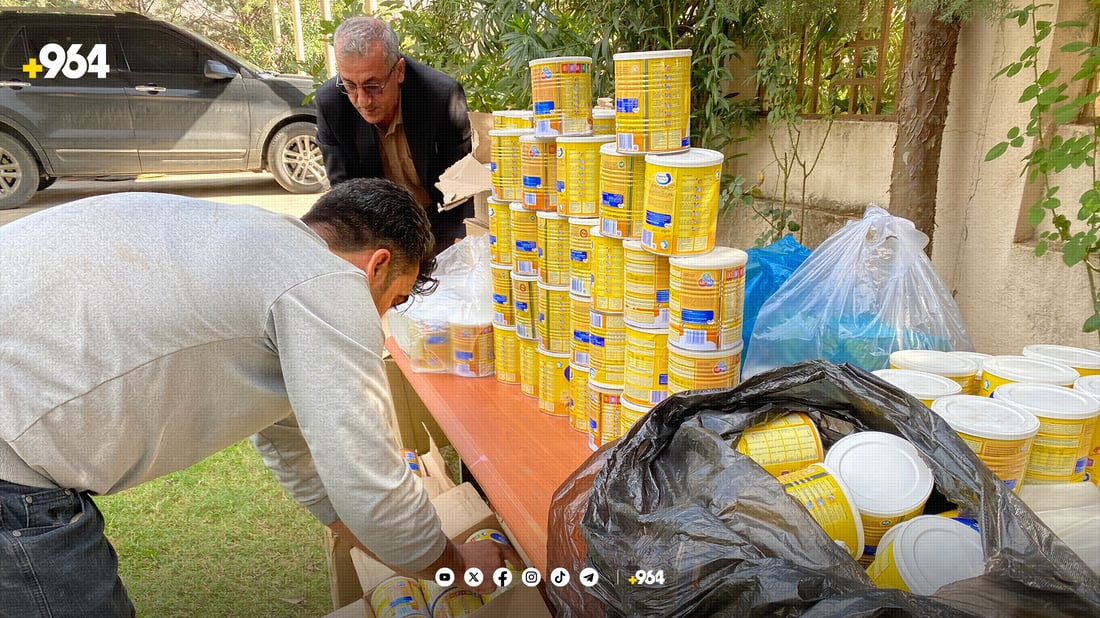 دەست بەسەر 295 قوتوو شیری بەسەرچوودا گیرا