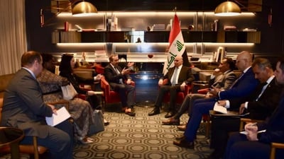 Iraqi foreign minister urges U.S. action on frozen Iranian funds