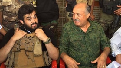 مصادرة جميع سيارات يزن مشعان الجبوري وإيداعه في سجن المخدرات قبل نقله للمخابرات