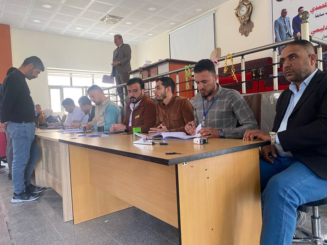 رقم قياسي في هيت.. 200 معاملة يومياً للمحاضرين ومطر يؤكد قرب إكمال العملية