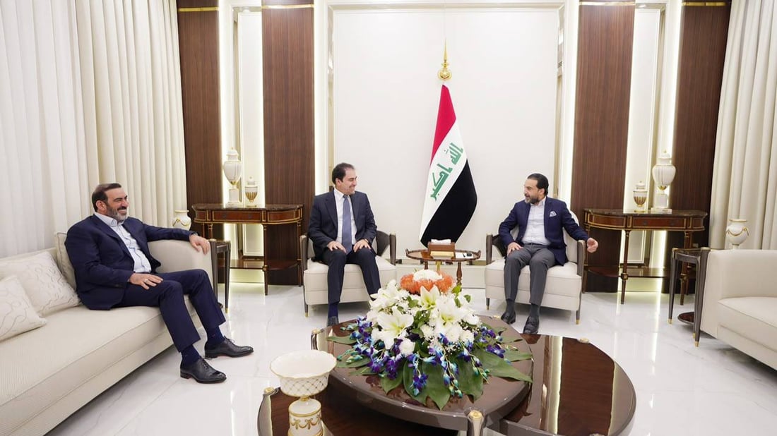 محسن المندلاوي ذهب إلى الحلبوسي وناقش معه استكمال الكابينة الوزارية