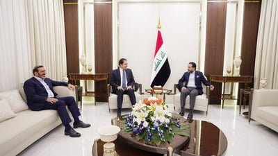 محسن المندلاوي ذهب إلى الحلبوسي وناقش معه استكمال الكابينة الوزارية