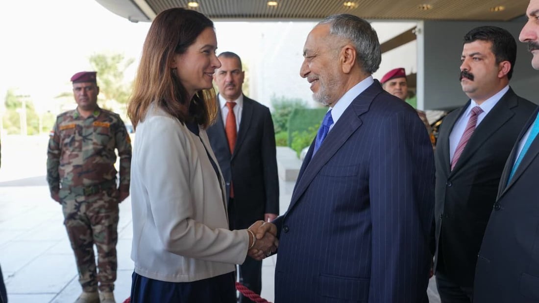 Iraqi speaker of parliament, Swiss officials discuss expanding bilateral cooperation in Baghdad