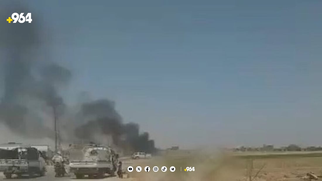 سەرچاوەیەکی ئەمنی: لە هێرشەکەی ئەمریکا شەش کوژرا و بریندار هەن