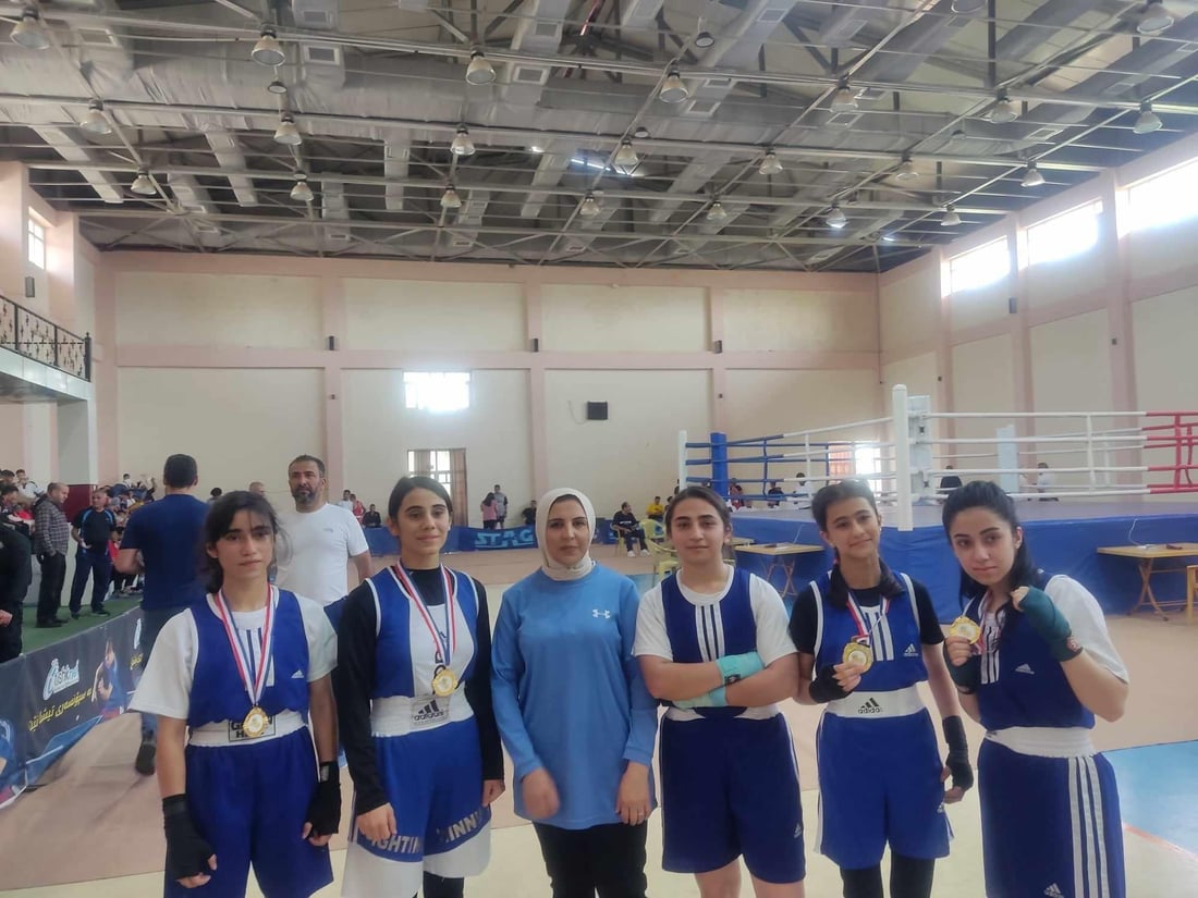 پاڵەوانیەتی بۆکسێنی کچانی عێراق هەڵوەشایەوە