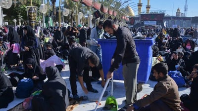 محطات تحت الأرض ستنقل النفايات بين الحرمين في كربلاء.. لا حاويات بعد التنفيذ