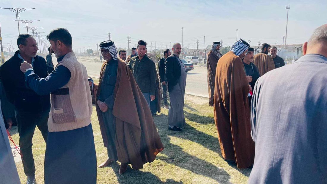 صور من تظاهرة الحي العسكري في سوق الشيوخ.. والقائمقام: أصدرنا توجيهات