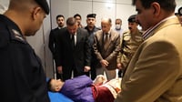 وزير الداخلية يوجه بإرسال جرحى 