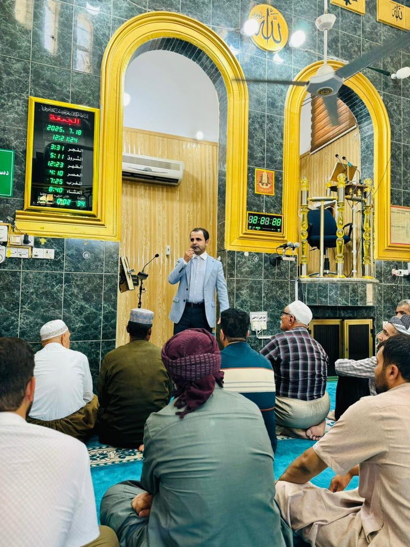 له‌ مینبه‌رى مزگه‌وته‌كانه‌وه‌ هاوڵاتیان  له‌ مه‌ترسییه‌كانى ماده‌ى هۆشبه‌ر هۆشیار ده‌كرێنه‌وه