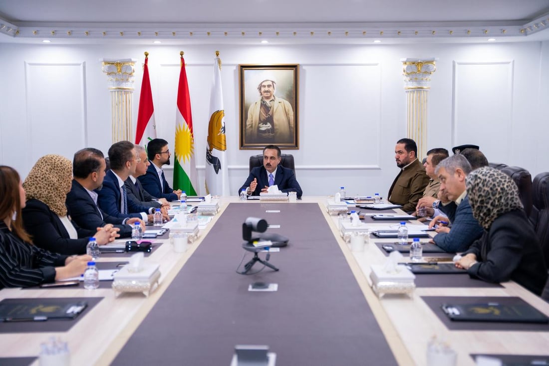 دیمەنێک لە کۆبوونەوەکە