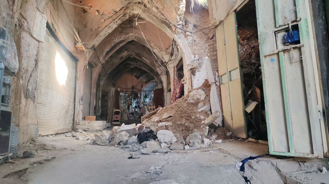 Historic Tuz Khurmatu bazaar faces growing risk of collapse