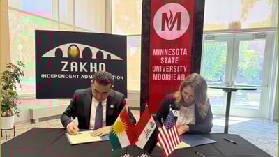 زاخۆ و مۆرهید بوونه‌ ده‌ستخوشكى یه‌كترى