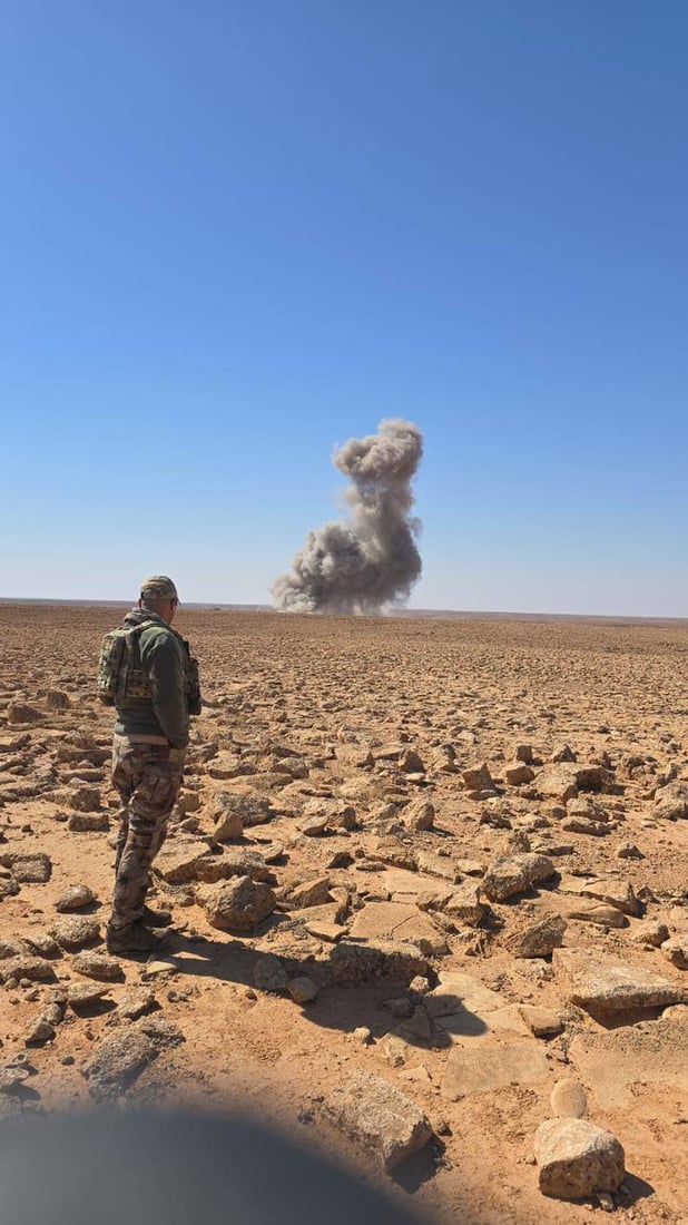 Anbar operations target Islamic State hideouts in desert