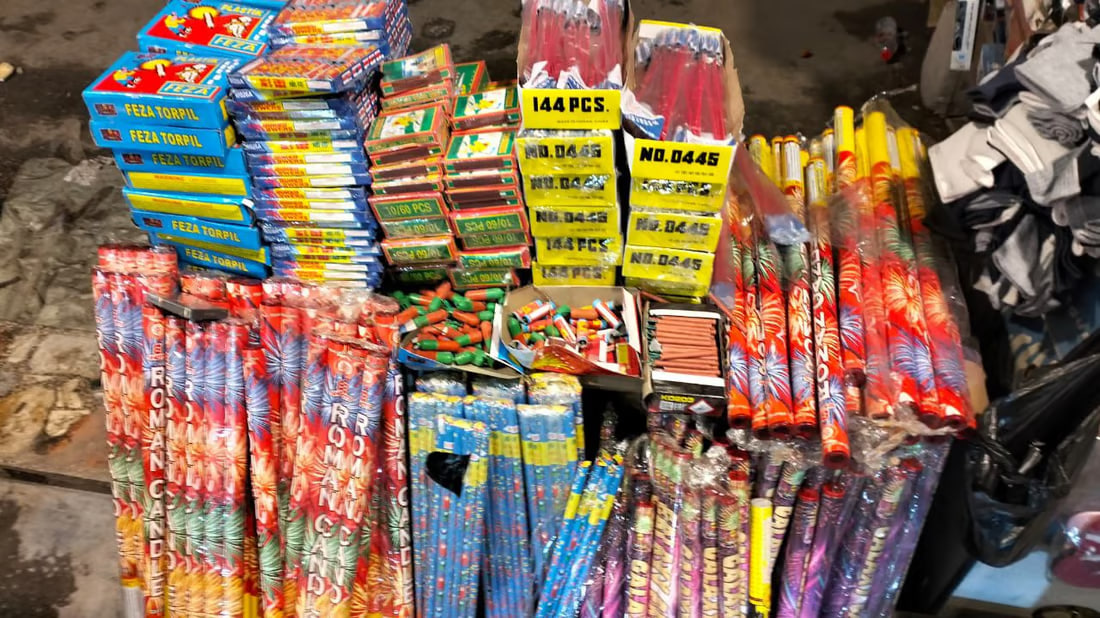 Photos: Fireworks sales spark debate in Baghdad
