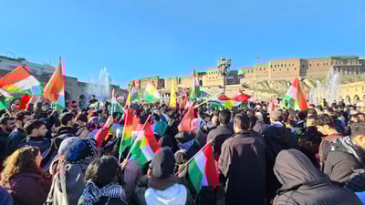 کچ و ژنانى هەولێر دڵیان لاى رۆژئاوایە