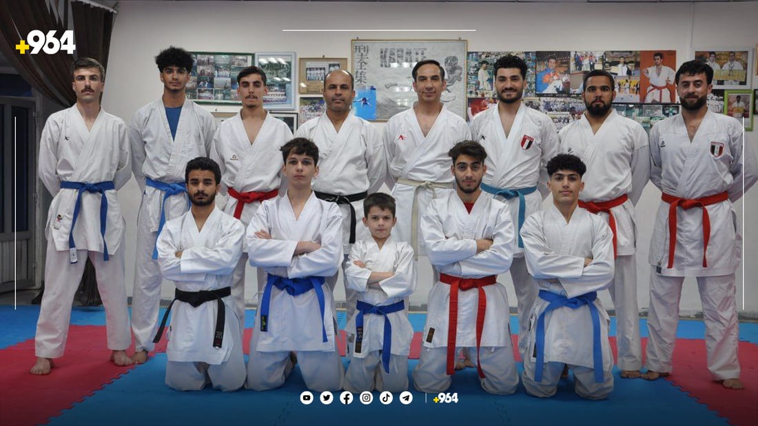 پێشمەرگەی سلێمانی خۆی بۆ کاراتێی عێراق ئامادە دەکات