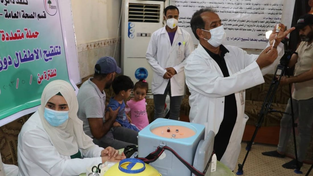 صحة واسط تناشد الأهالي: نريد تعاوناً لتلقيح أعداد كبيرة من الأطفال المتسربين