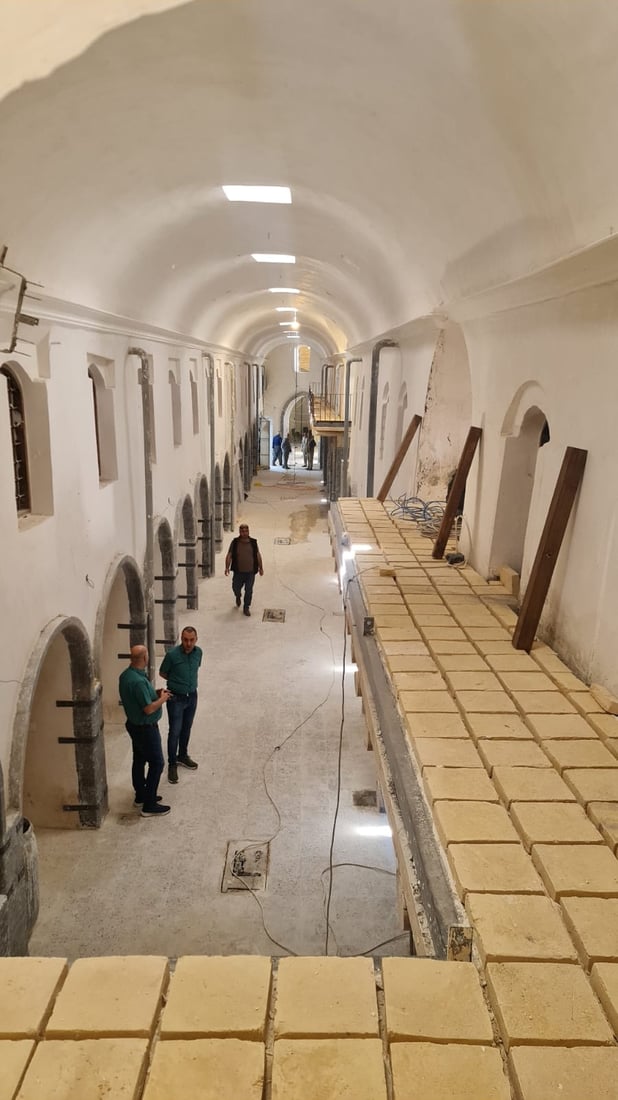 نۆژەنكردنەوەی بازاڕی قەیسەری هەولێر کۆتایی هات