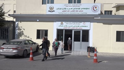 لە سلێمانی سەردانیکردنی نەخۆشخانەی هەرس و جگەر کەمیکردووە