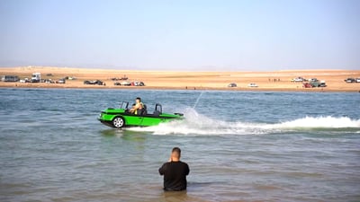 فيديو: “جي كلاس” زورق “يصول ويجول” في سد الموصل.. البلام جاهز لمفاجآت