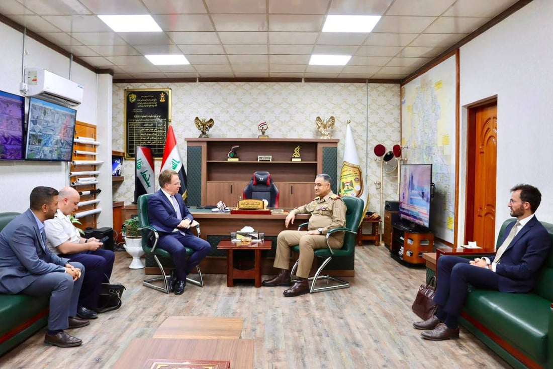 المحمداوي يودع السفير الفرنسي: كان شريكاً في دعم العراق خلال حربه على الإرهاب