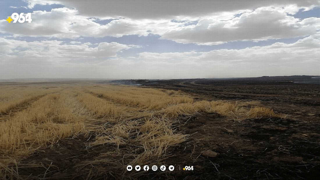 زیاد لە 30دۆنم پووش و پەرێز و گەنمی جووتیاران سووتا