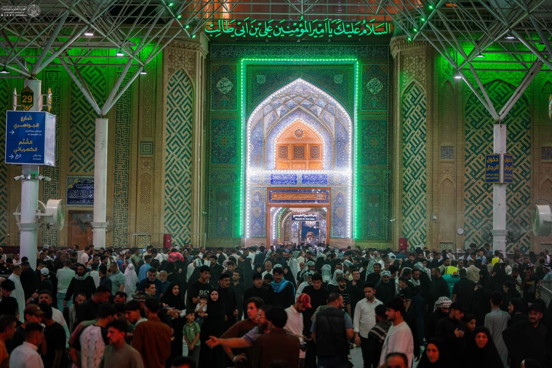 العتبة العلوية تنبه الزائرين: صلاة العيد الأولى 5:30 صباحاً والثانية بعد ساعة منها