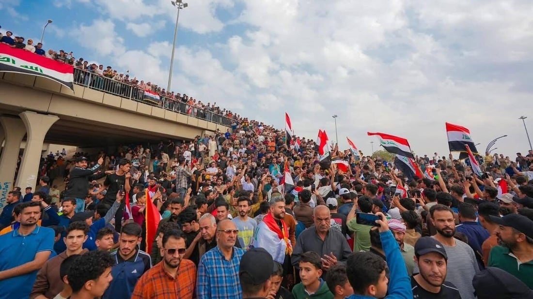 خارطة الطرق المغلقة اليوم تزامناً مع احتفالات المواطنين بتأهل أسود الرافدين