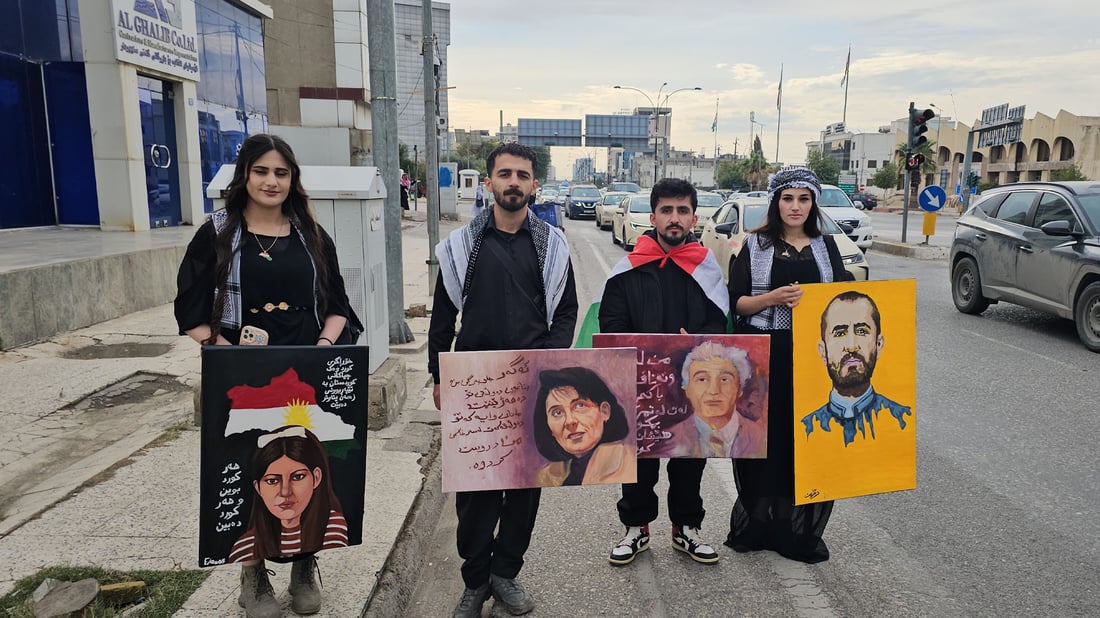 پێشەوا قازی، لەیلا قاسم، لەیلا زانا و موكریانی لە هەولێرن