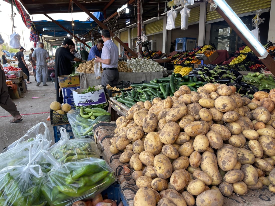 علوة كركوك: الباميا العراقية “مغرورة” بـ4 آلاف.. والمشمش يختفي بسرعة (صور)