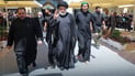الصدر يزور ضريح والده بوادي السلام في ذكرى وفاة النبي محمد – صور