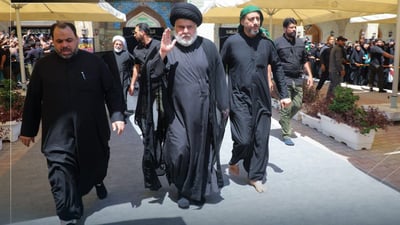 الصدر يحصر مهام سرايا السلام بالواجبات الإنسانية فقط حتى إشعار آخر